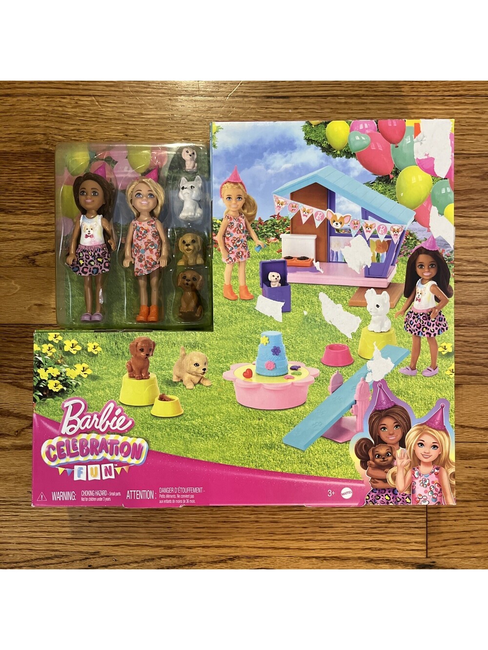 Barbie Celebration Fun Puppy Party Birthday Capsule Doll